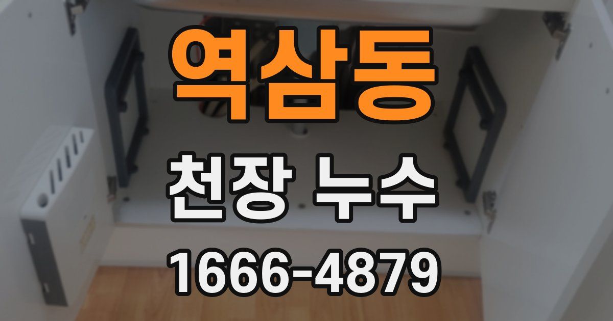 역삼동 천장 누수