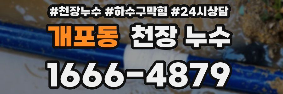 개포동 천장 누수