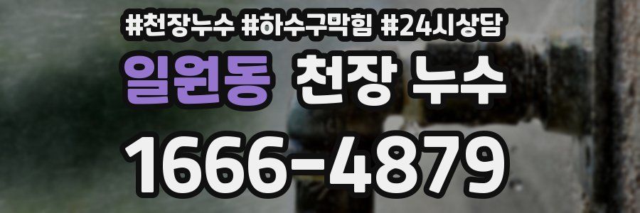 일원동 천장 누수