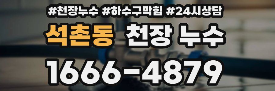 석촌동 천장 누수