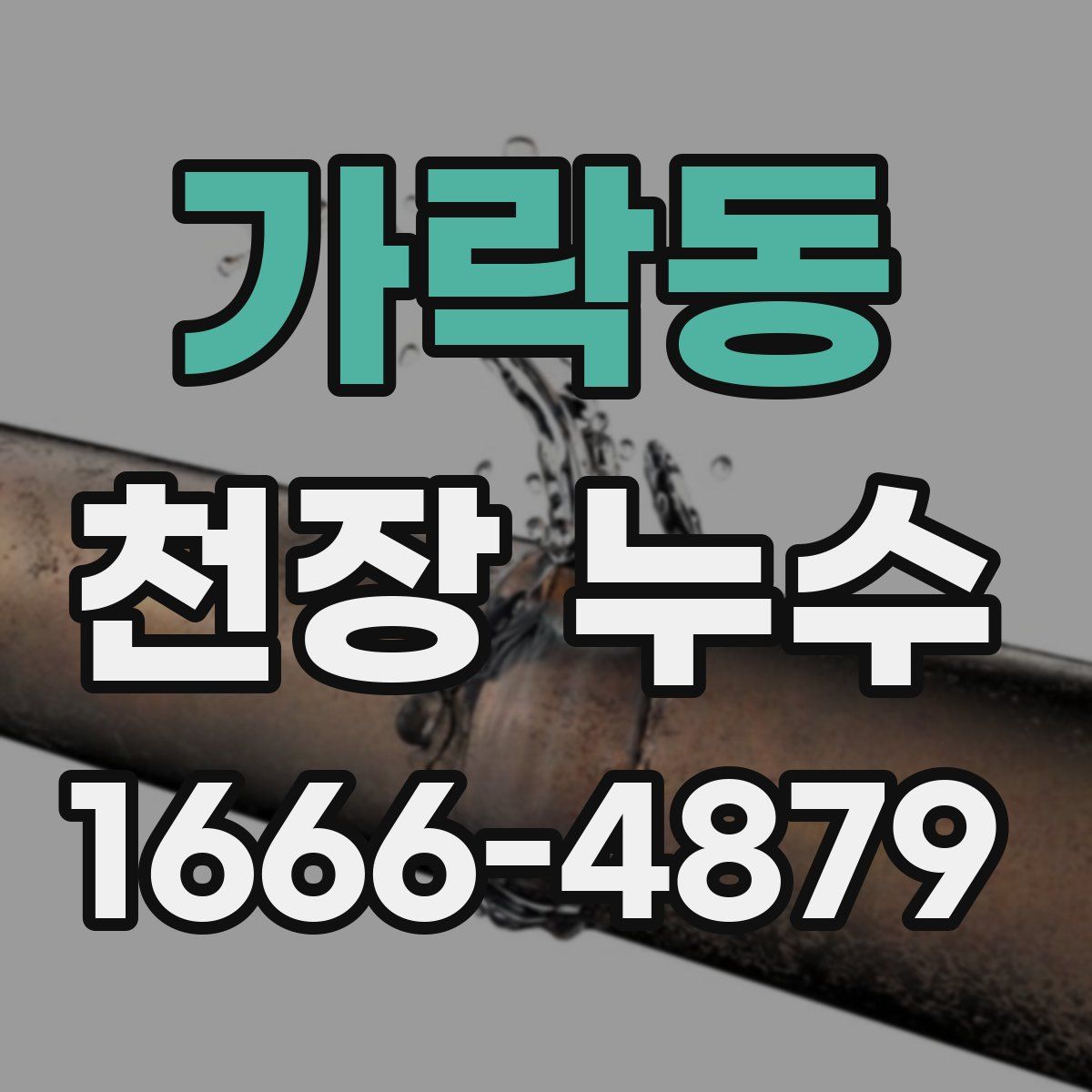 가락동 천장 누수