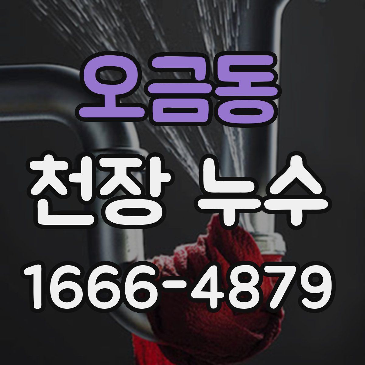 오금동 천장 누수