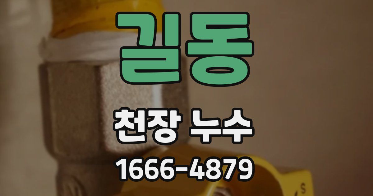 길동 천장 누수