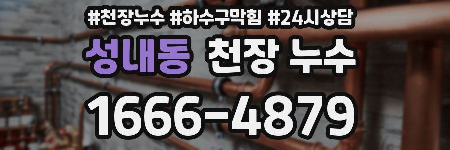 성내동 천장 누수