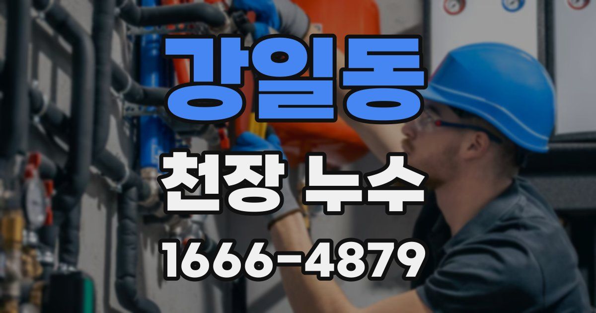 강일동 천장 누수