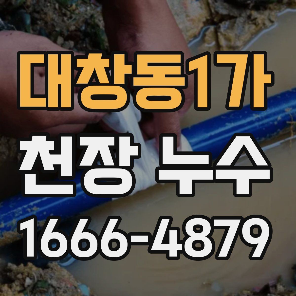 대창동1가 천장 누수 위층 배수관 소리가 들리며 젖는다면