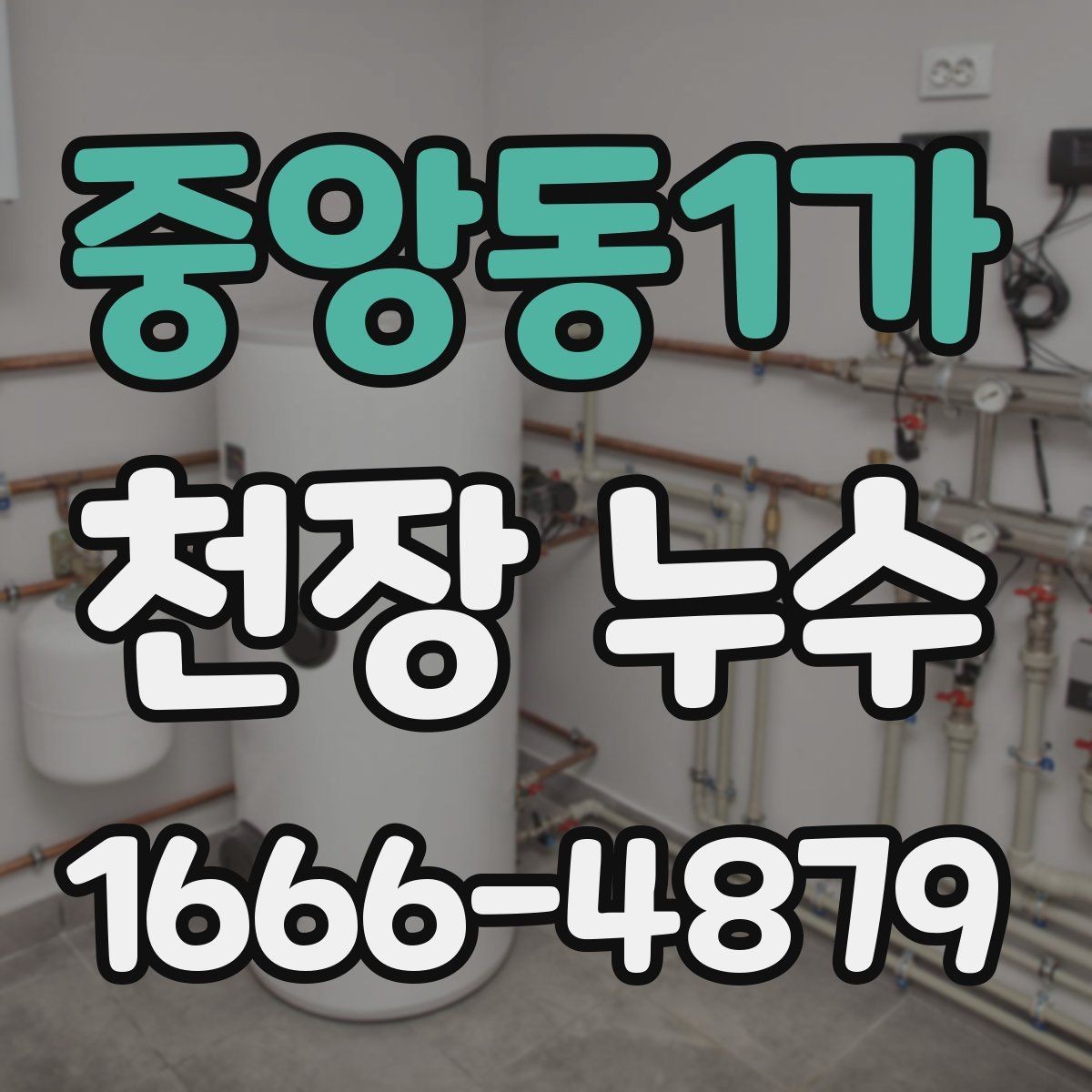 중앙동1가 천장 누수 천장재가 떨어질 수 있을까