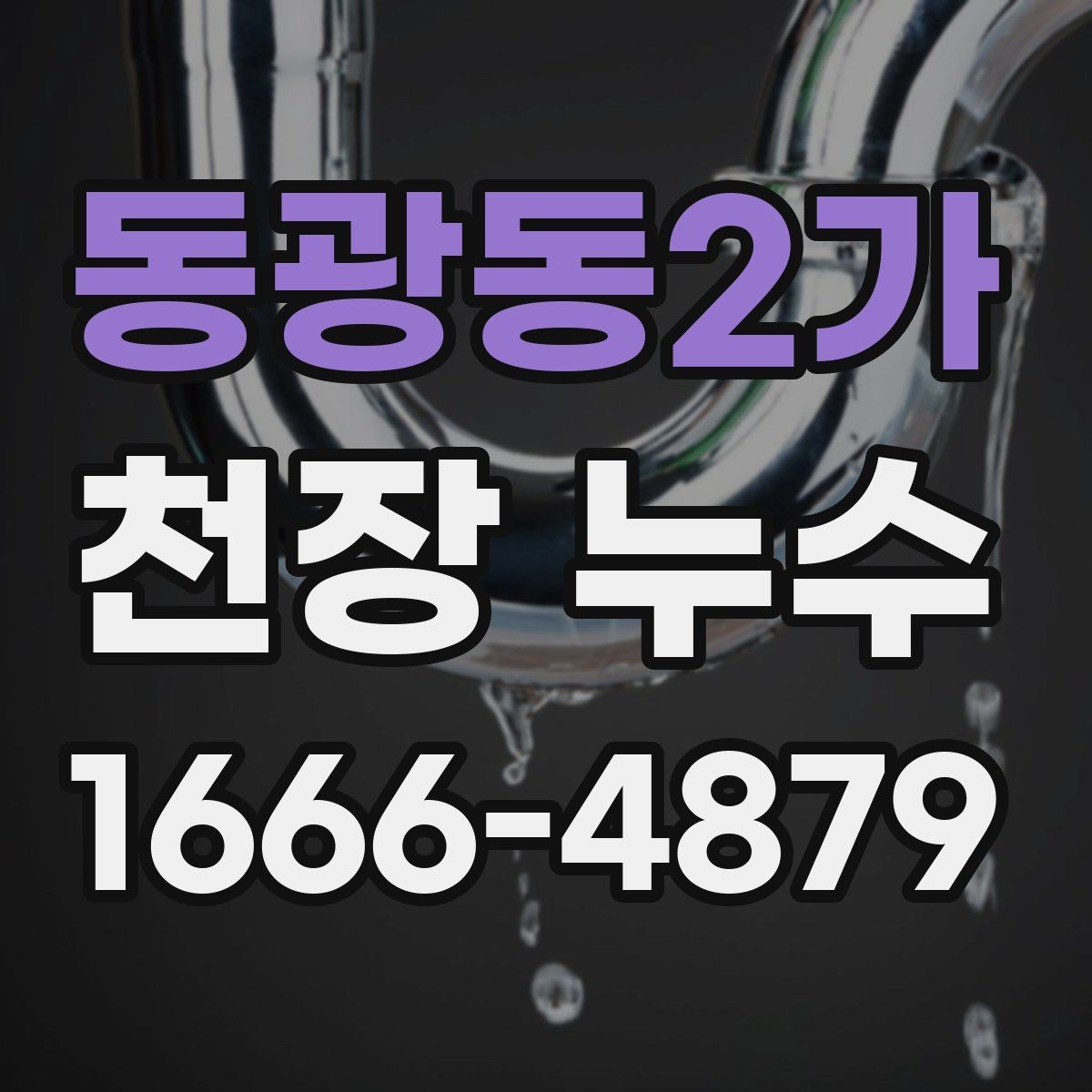 동광동2가 천장 누수 최상층에서 비 오는 날 누수 생길 때
