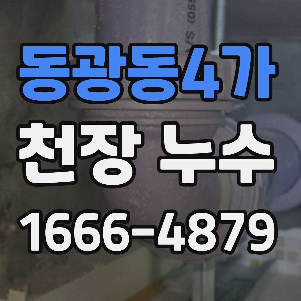 동광동4가 천장 누수 얼룩이 마른 것 같아도 재발하면 위험합니다