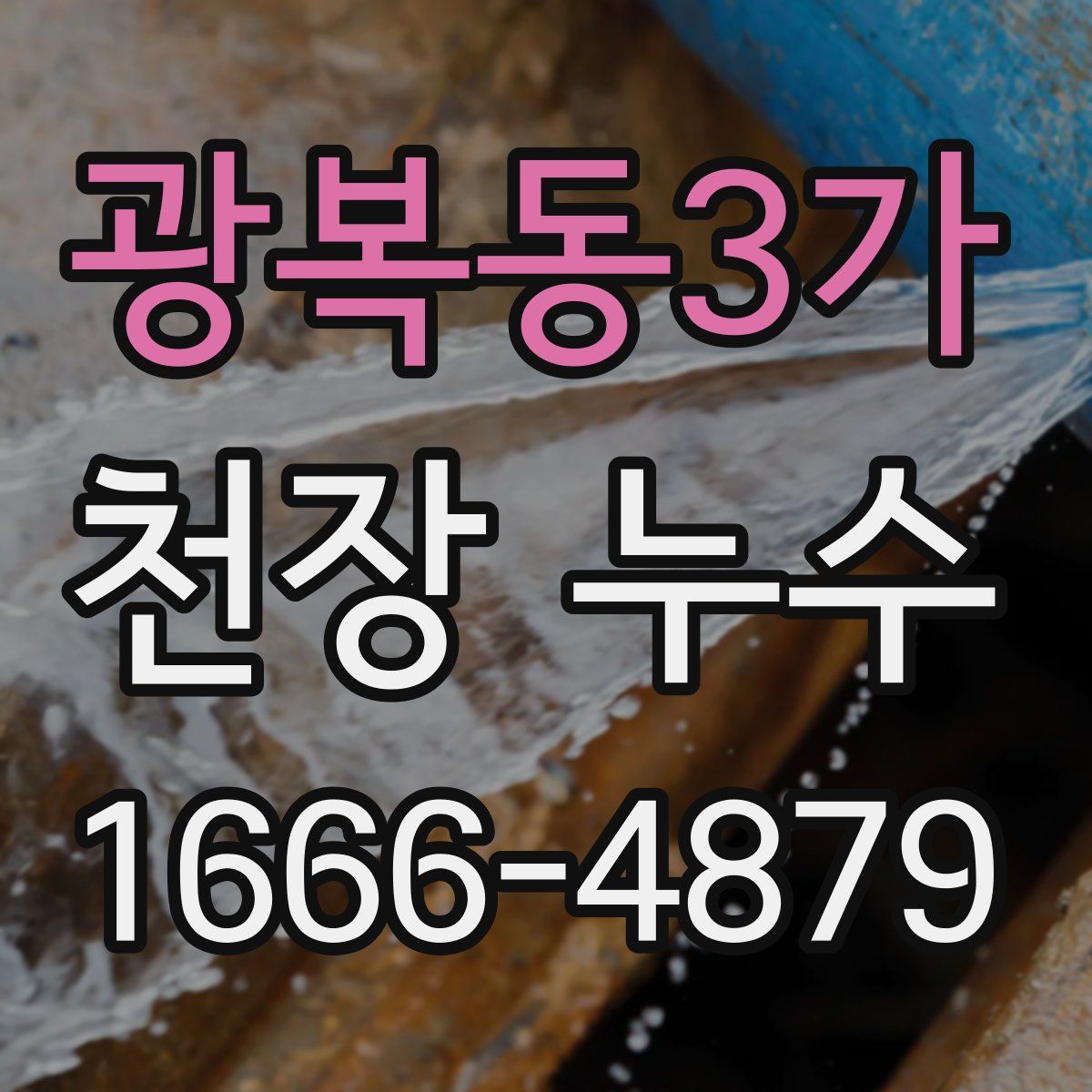 광복동3가 천장 누수