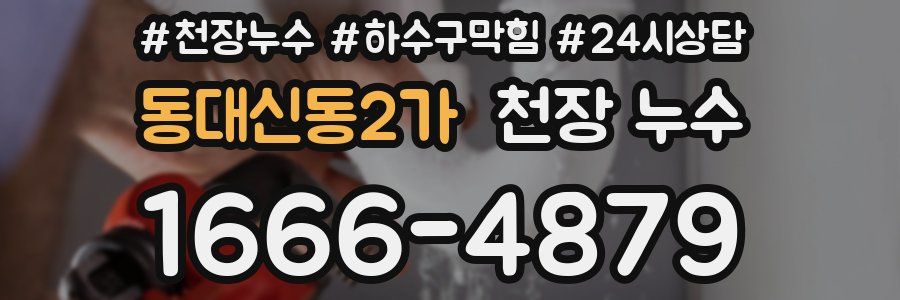 동대신동2가 천장 누수