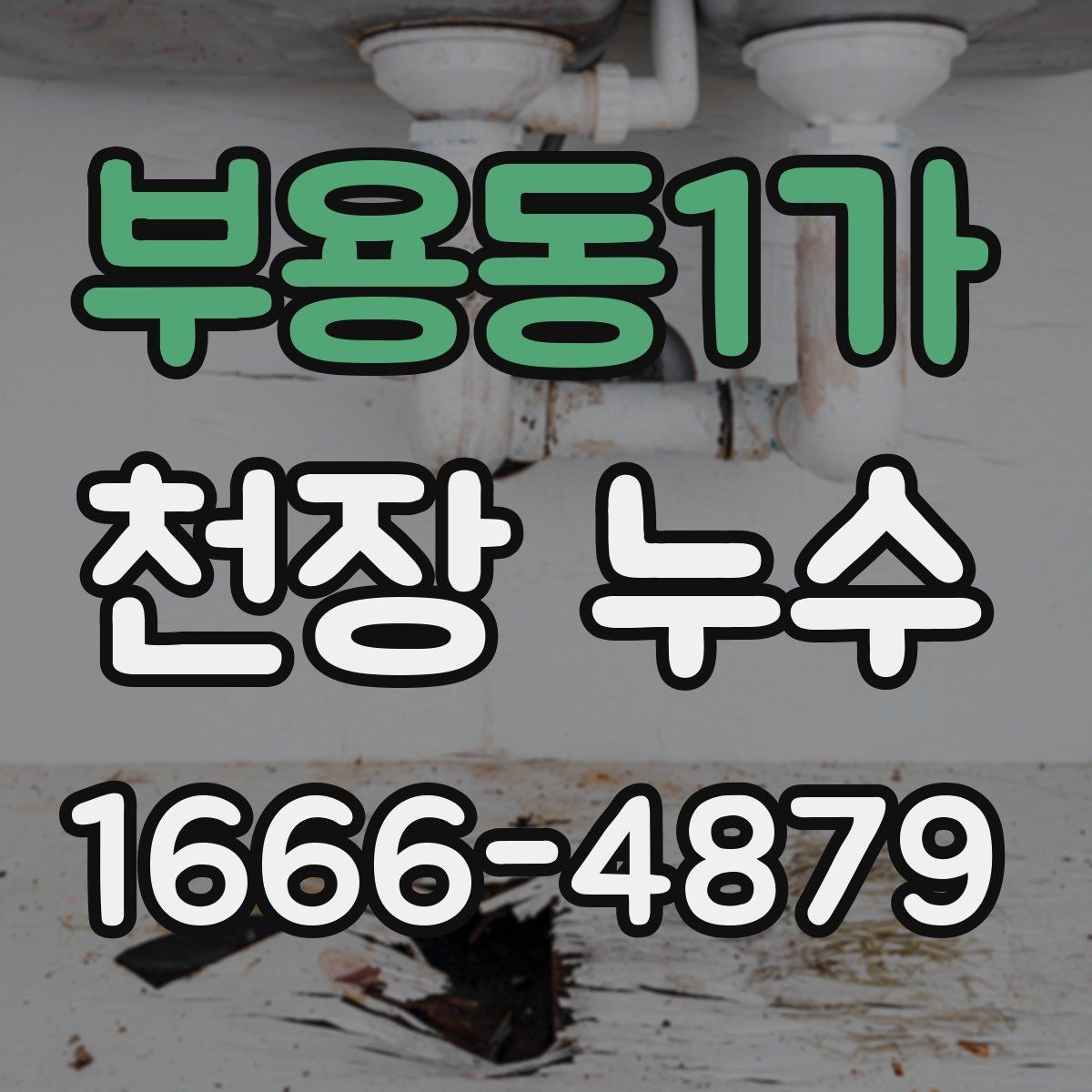 부용동1가 천장 누수 화장실 위쪽 천장 누수, 흔한 원인 정리