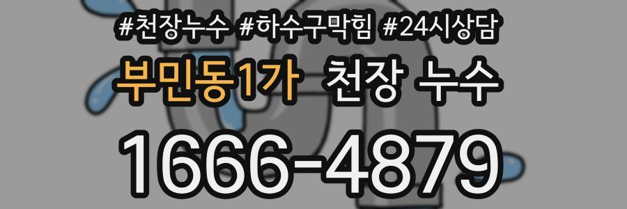 부민동1가 천장 누수