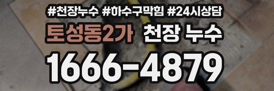 토성동2가 천장 누수