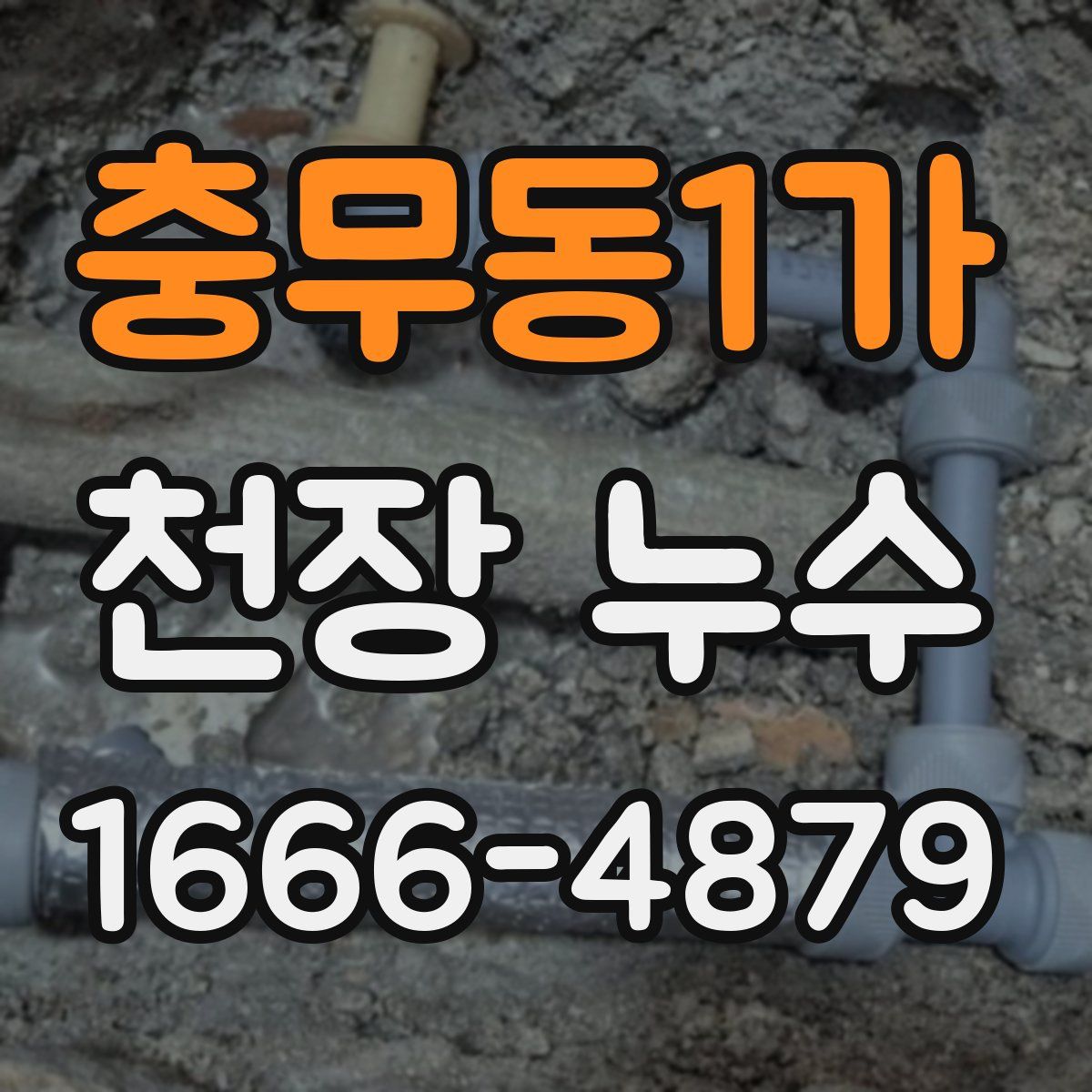 충무동1가 천장 누수