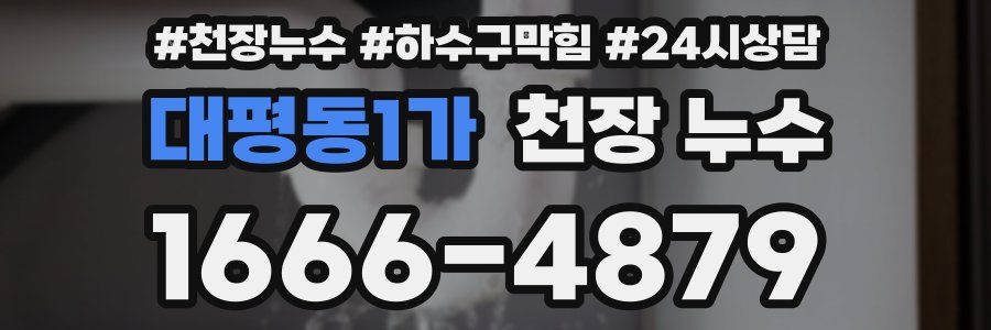 대평동1가 천장 누수