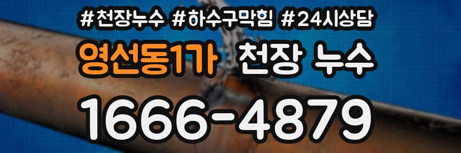 영선동1가 천장 누수