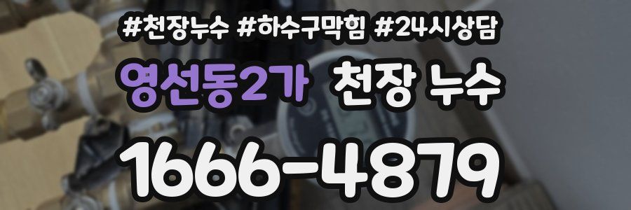 영선동2가 천장 누수