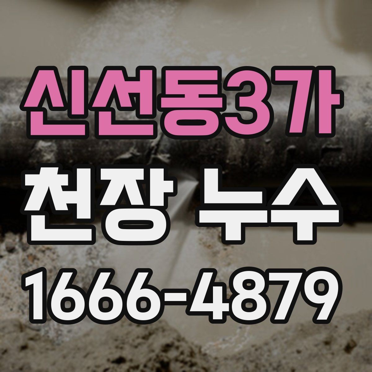 신선동3가 천장 누수 천장 틈새로 물이 스며드는 상황 정리