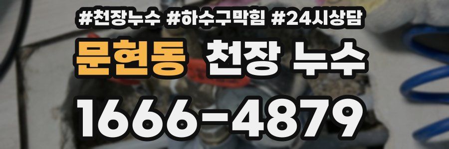 문현동 천장 누수