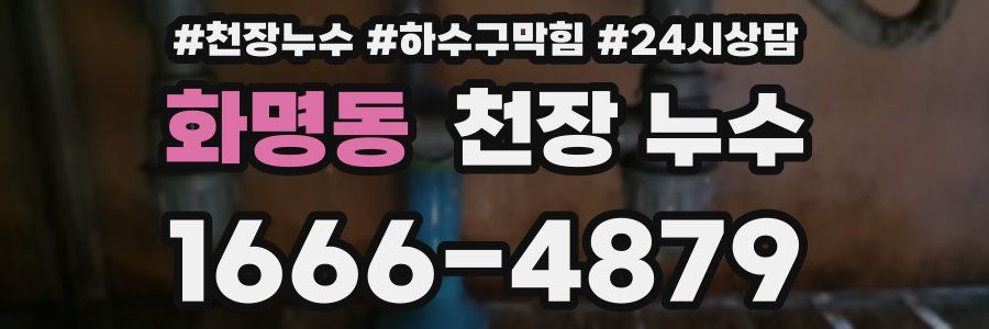 화명동 천장 누수