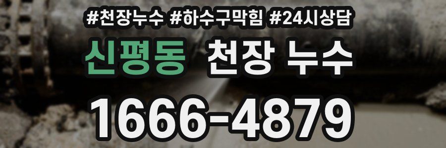신평동 천장 누수