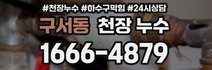 구서동 천장 누수