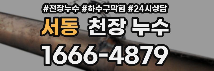 서동 천장 누수