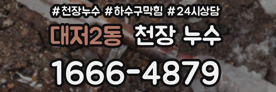 대저2동 천장 누수