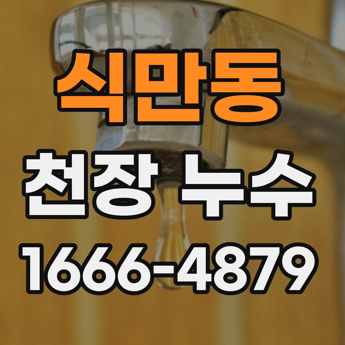 식만동 천장 누수