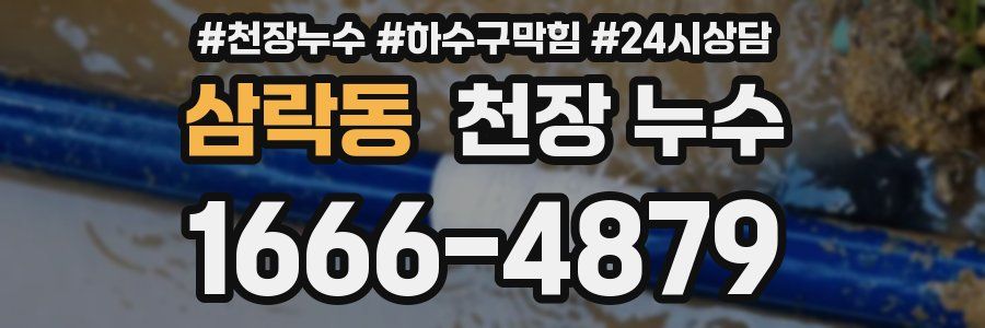 삼락동 천장 누수