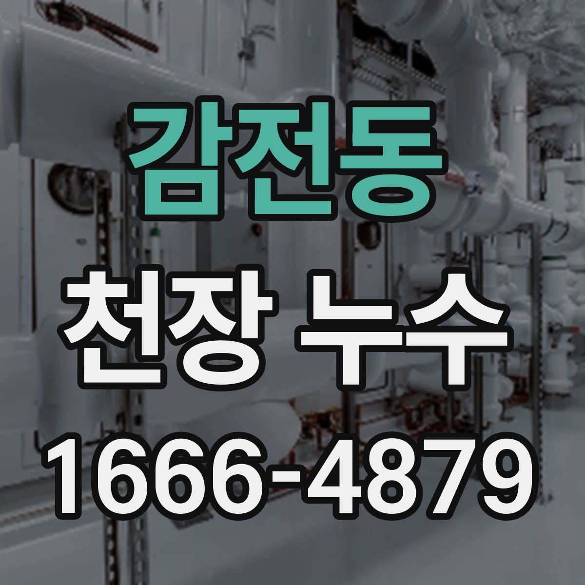 감전동 천장 누수