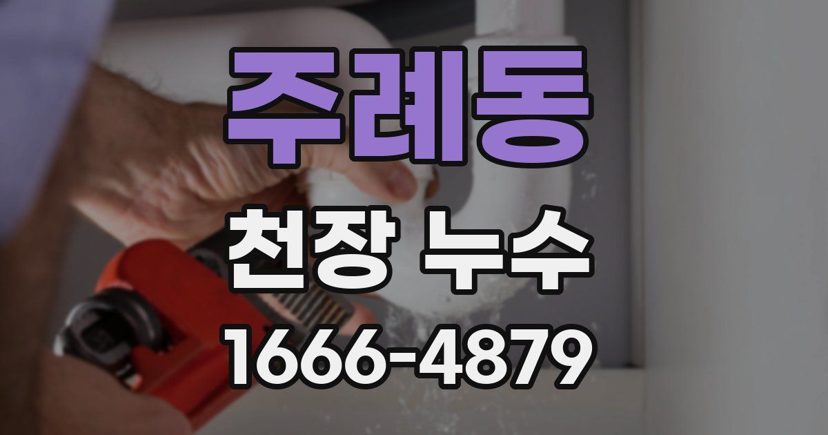 주례동 천장 누수