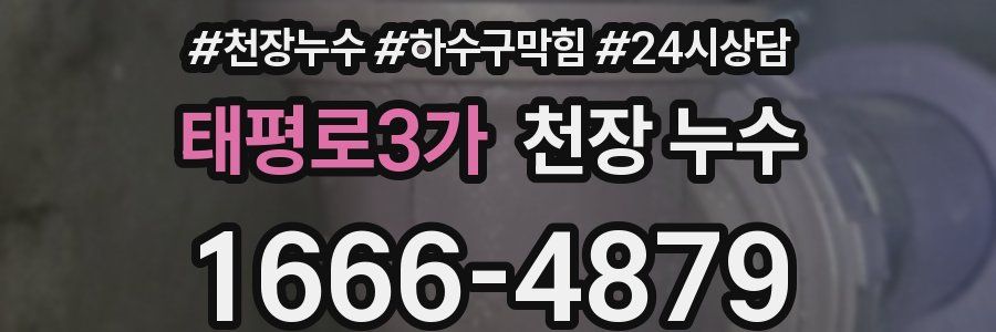 태평로3가 천장 누수