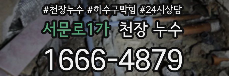 서문로1가 천장 누수