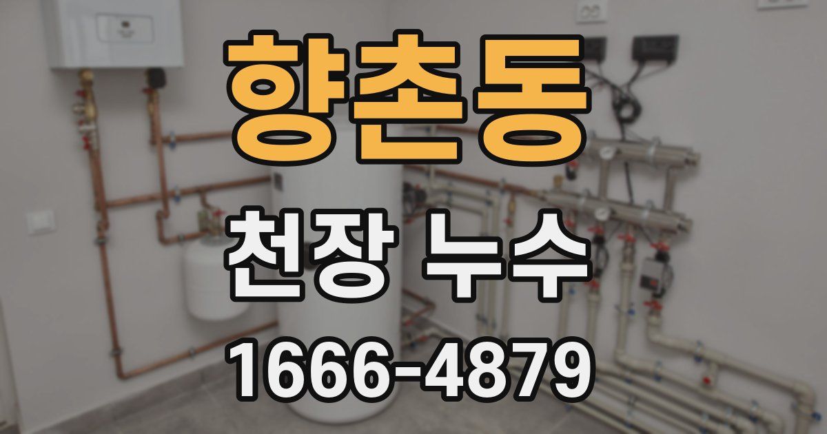 향촌동 천장 누수