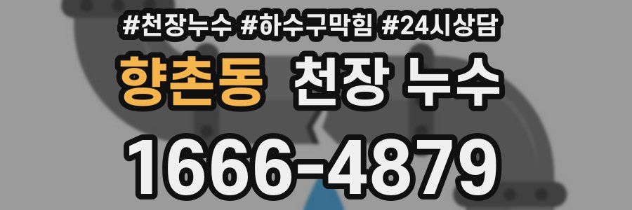 향촌동 천장 누수