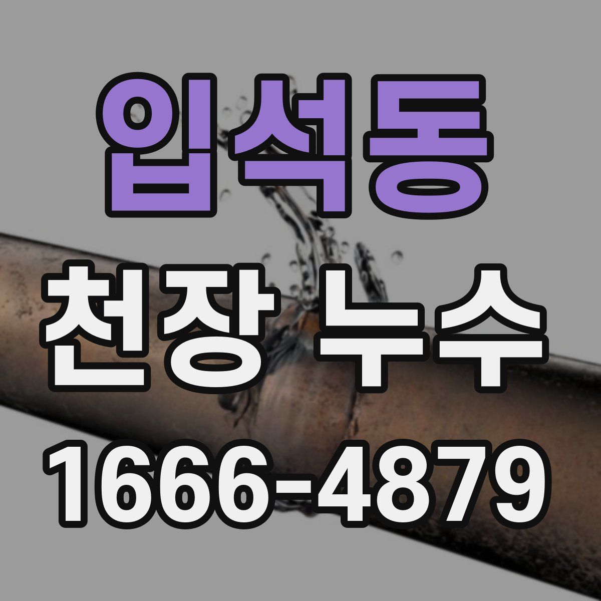 입석동 천장 누수