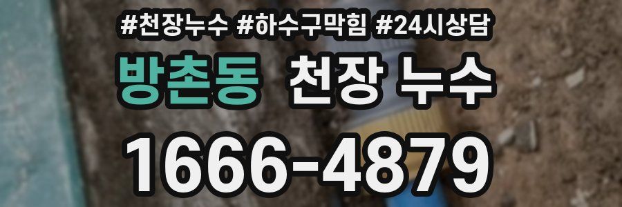 방촌동 천장 누수