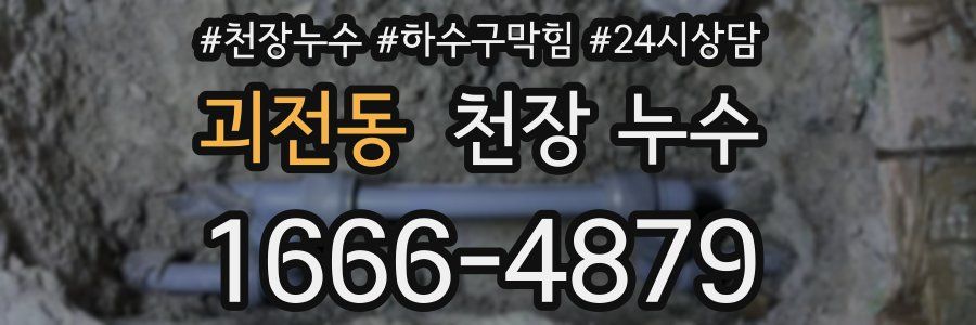 괴전동 천장 누수