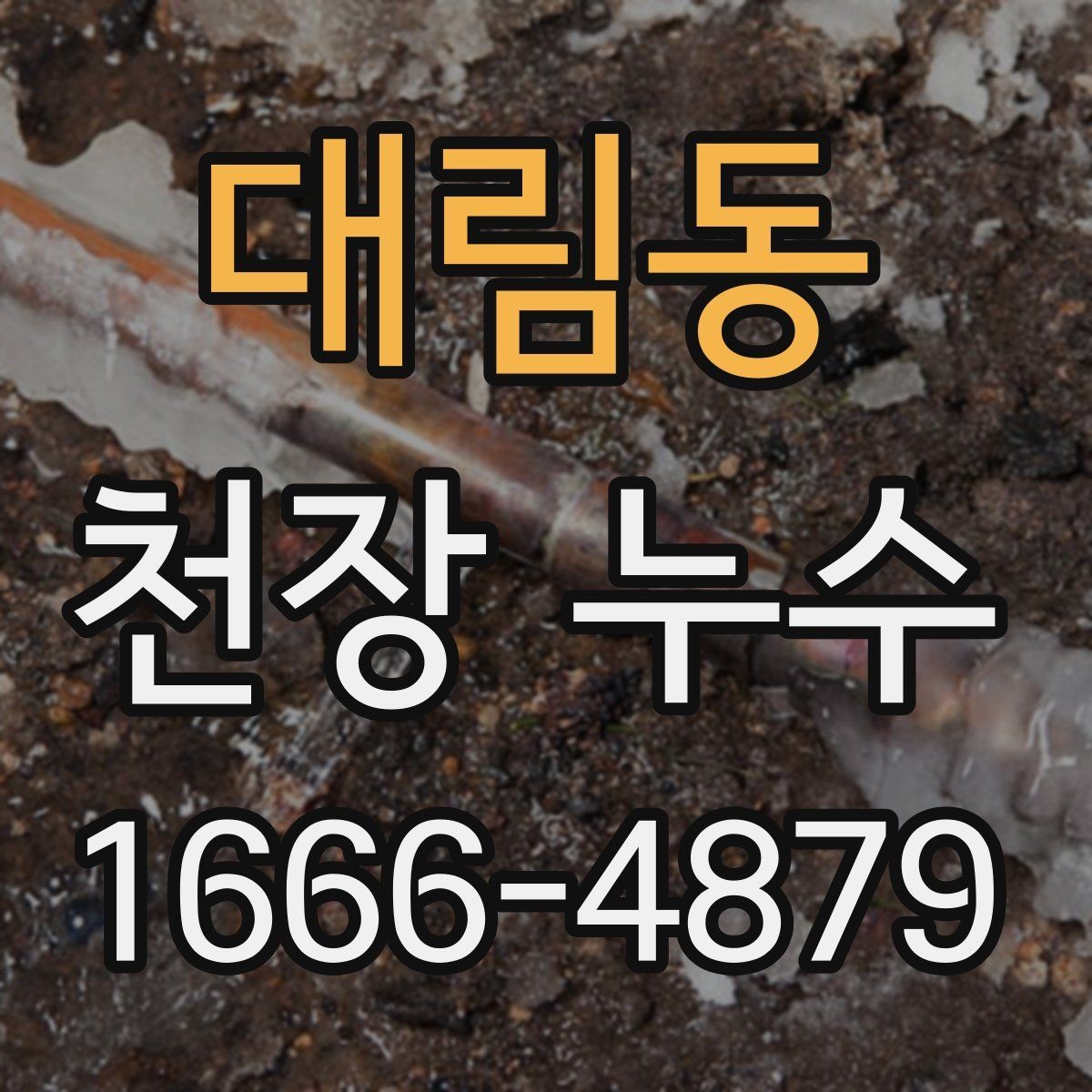 대림동 천장 누수 원인 파악부터 정리해 드립니다
