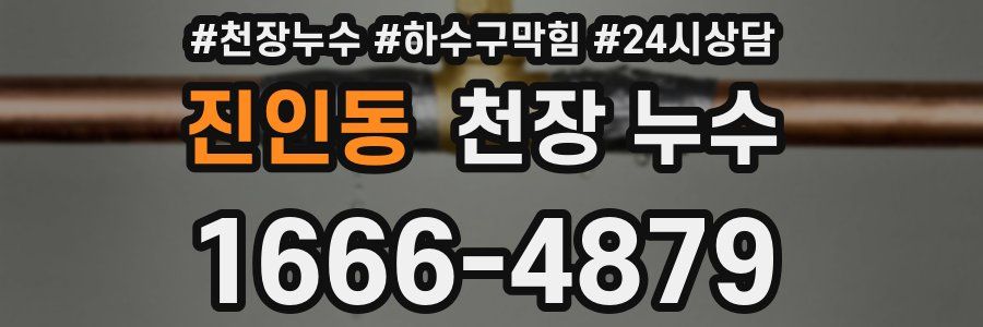 진인동 천장 누수