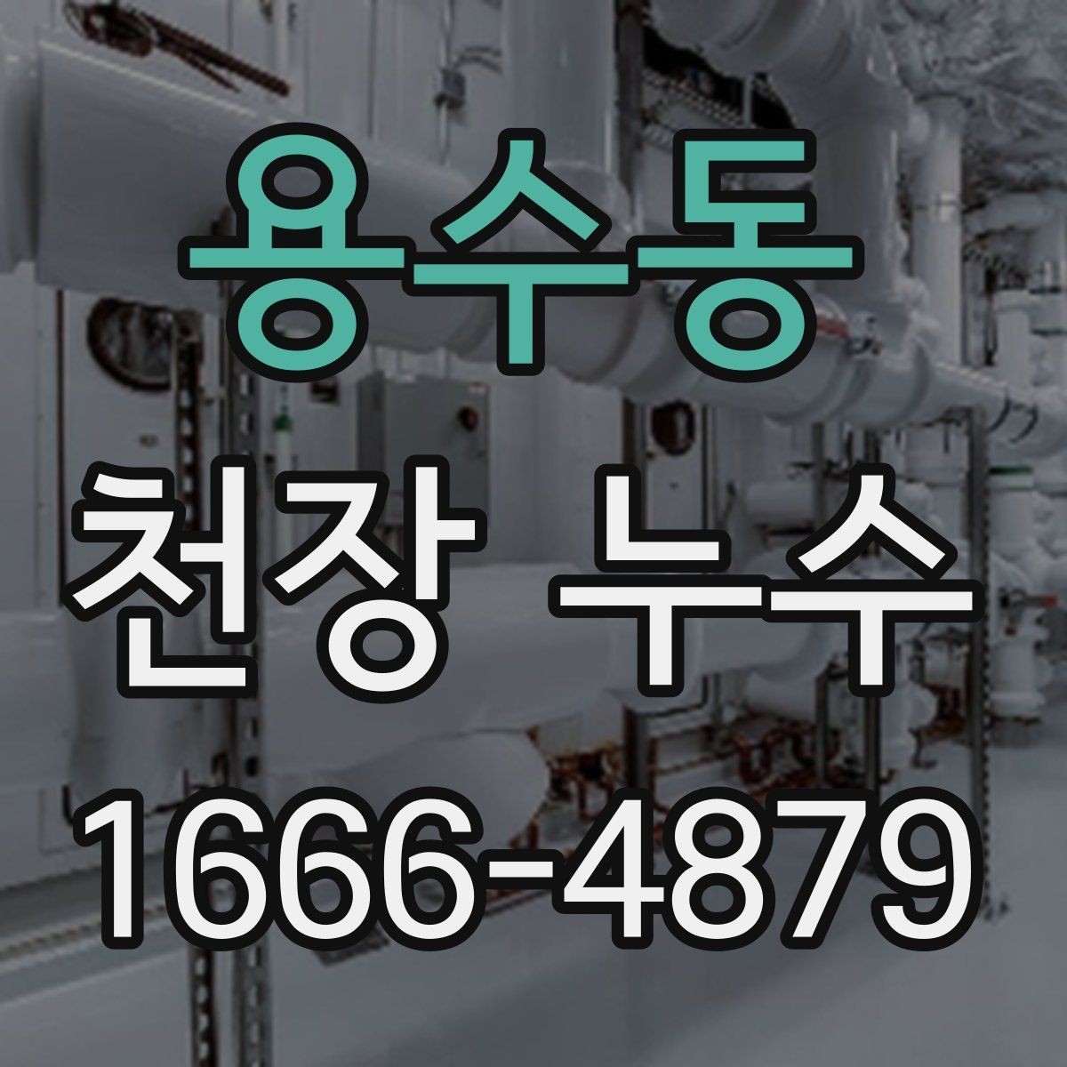 용수동 천장 누수 배수 트랩 문제로 천장 누수처럼 보일 때