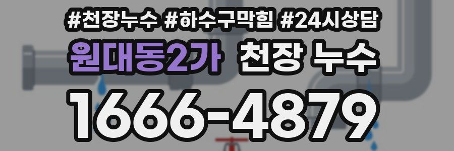 원대동2가 천장 누수