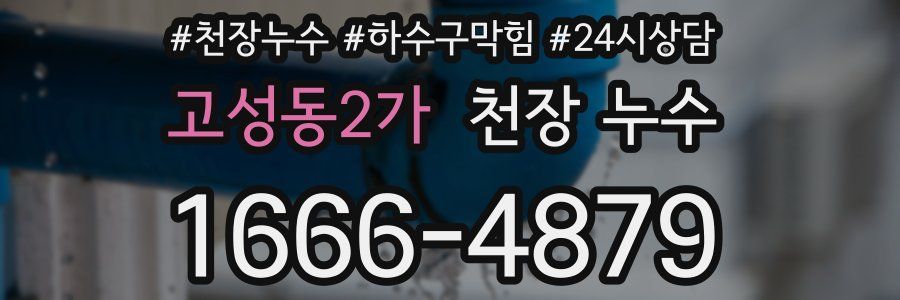 고성동2가 천장 누수
