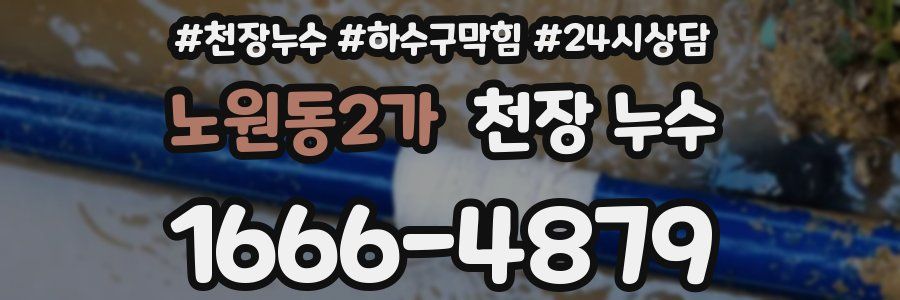 노원동2가 천장 누수
