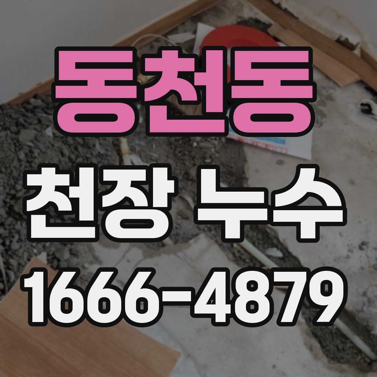 동천동 천장 누수