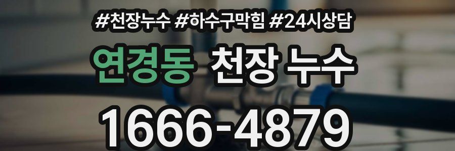 연경동 천장 누수