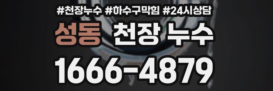 성동 천장 누수