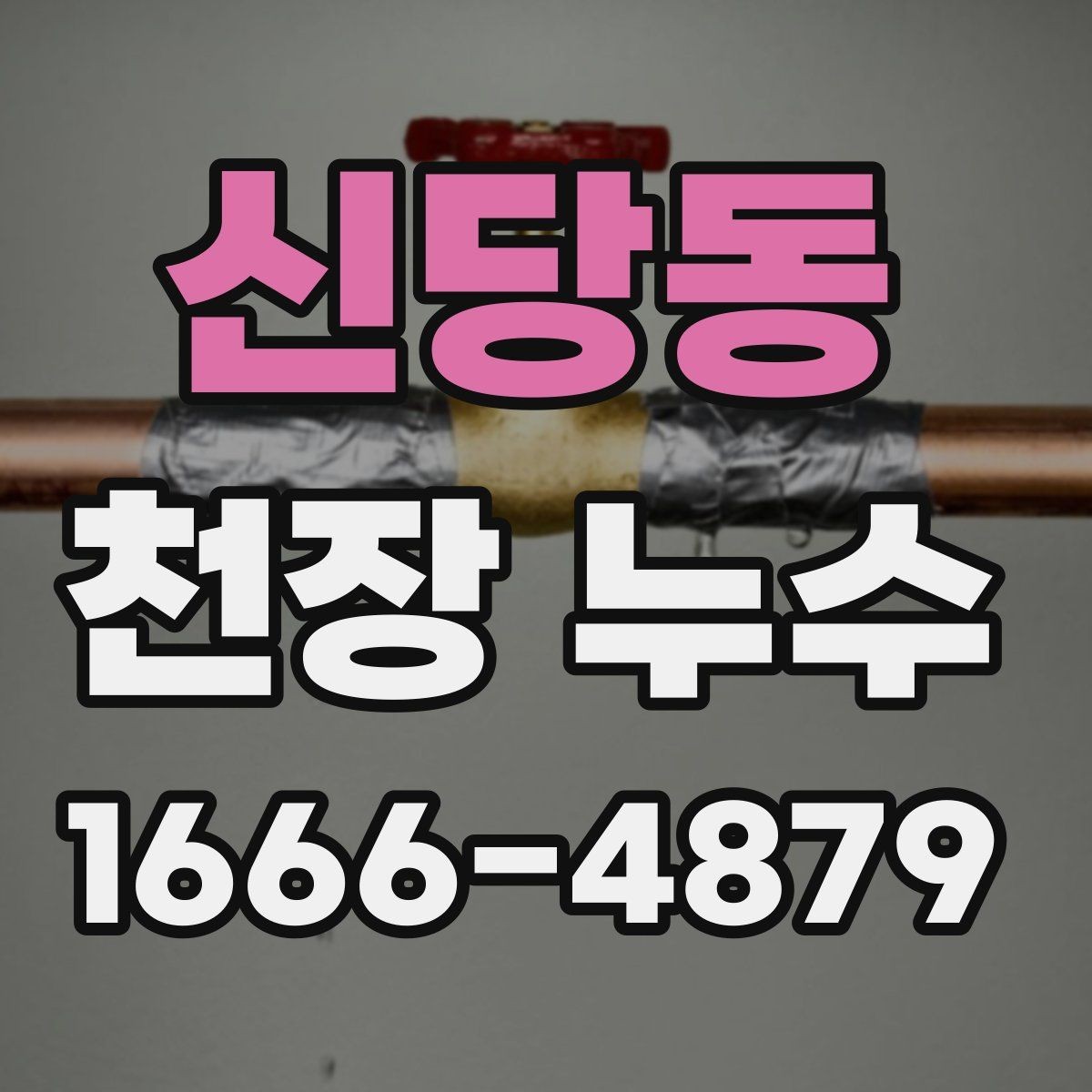 신당동 천장 누수 배수 소리와 습기가 동반되면 확인해야 합니다
